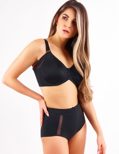 Высокие трусы Felina 280222 черный, Цвет: черный, Размеры: M, изображение 7