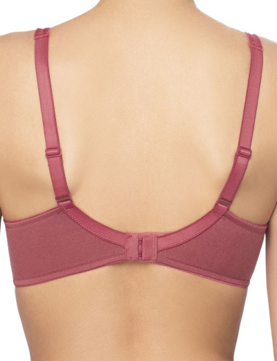 Мягкий бюстгальтер без косточек Felina 319 красный барбарис, Цвет: красный барбарис, Размеры: 90B, изображение 2