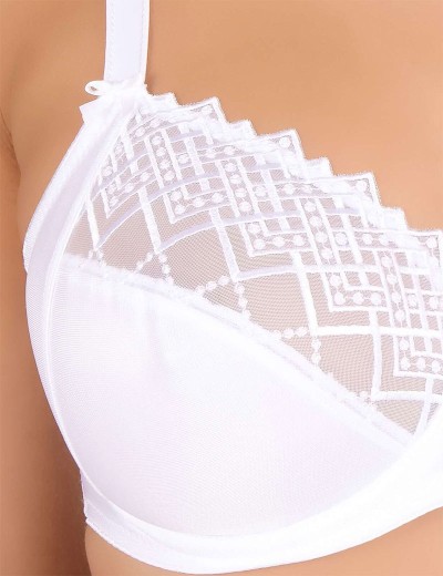 Мягкий бюстгальтер Felina 501 JOY белый, Цвет: белый, Размеры: 90H, изображение 5