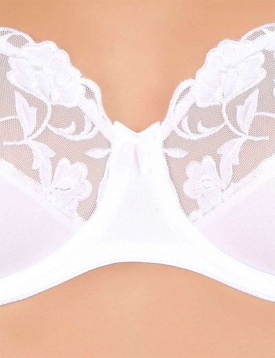 Мягкий бюстгальтер с подкроем Felina 519 MOMENTS белый, Цвет: белый, Размеры: 85F, изображение 6