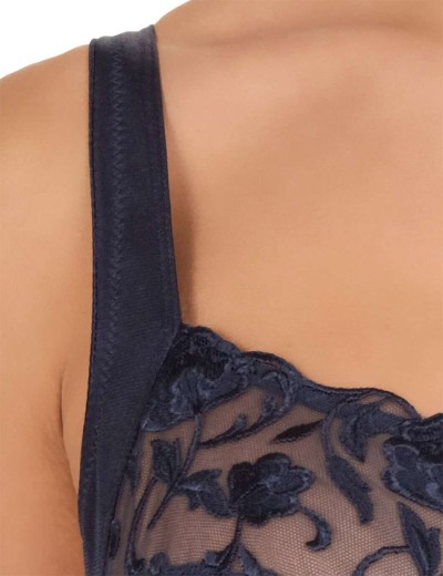 Мягкий бюстгальтер с подкроем Felina 519 MOMENTS адмирал, Цвет: адмирал, Размеры: 100G, изображение 4