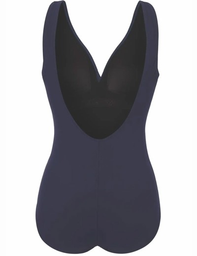 Слитный купальник с V-образным вырезом Felina 5206202, Цвет: синий, Размеры: 95B, изображение 6