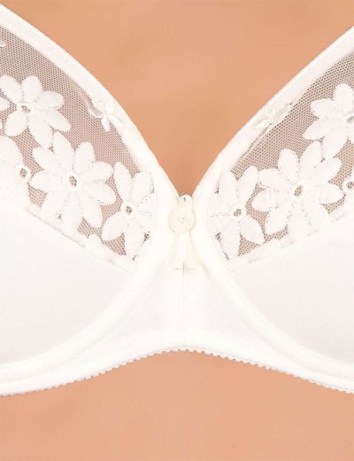 Мягкий бюстгальтер Felina 555 SWISS BRODERIE натуральный, Цвет: натуральный, Размеры: 75F, изображение 6