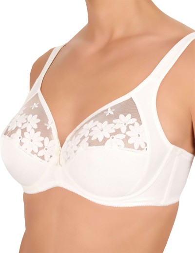 Мягкий бюстгальтер Felina 555 SWISS BRODERIE натуральный, Цвет: натуральный, Размеры: 75F, изображение 2