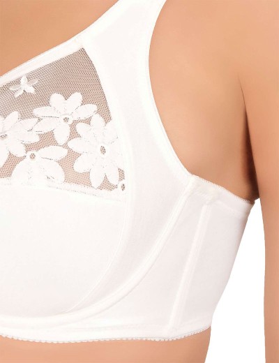 Мягкий бюстгальтер Felina 555 SWISS BRODERIE натуральный, Цвет: натуральный, Размеры: 75F, изображение 4