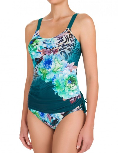 Танкини верх купальника Felina 5273290, Цвет: зеленый океан, Размеры: 80F, изображение 3