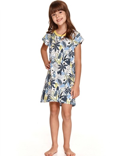 Сорочка для девочек Taro KALI 2512-01, Цвет: голубой, Размеры: 104, изображение 2