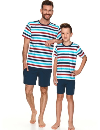 Пижама для мальчика Taro LUKA 2744-2745-02, Цвет: темно-синий, Размеры: 98, изображение 2