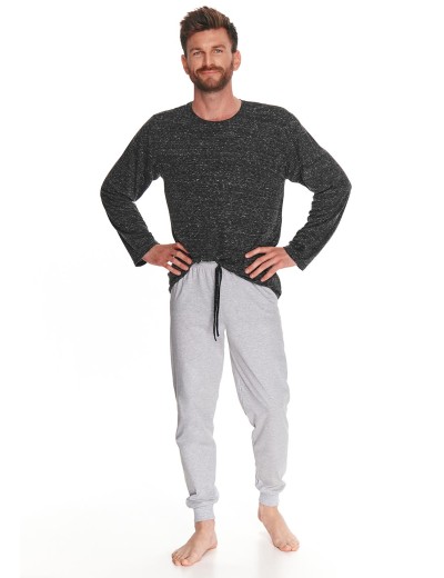 Мужская пижама из вискозы Taro VITO 2819-2820-01, Цвет: графит, Размеры: 2XL, изображение 2