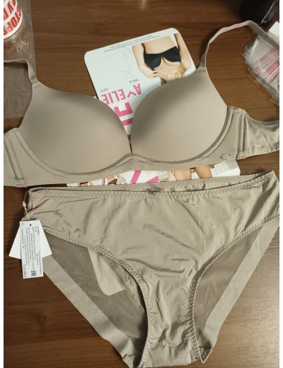 Трусы слипы Amelie MILLA 2018-2 капучино new, Цвет: капучино, Размеры: 2XL, изображение 6