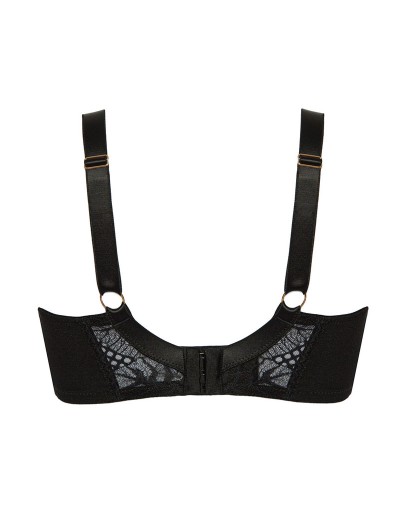 Кружевной бюстгальтер балконет Alles BEVERLY M черный, Цвет: черный, Размеры: 70D, изображение 10
