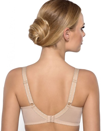 Бюстгальтер балконет Gaia 758 MICAELA full cup бежевый, Цвет: бежевый, Размеры: 90E, изображение 4