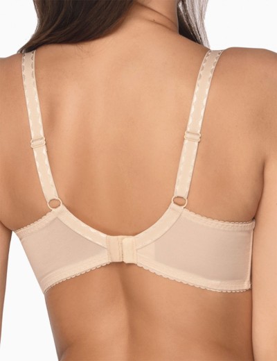Бюстгальтер балконет Gaia 758 MICAELA full cup бежевый, Цвет: бежевый, Размеры: 90E, изображение 2