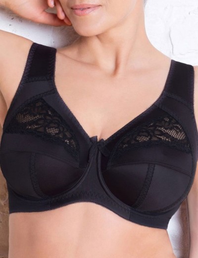 Бюстгальтер мягкий Honey H36-17-L черный, Цвет: черный, Размеры: 95H, изображение 3 Бюстгальтер мягкий Honey H36-17-L черный, Цвет: черный, Размеры: 95H, изображение 3