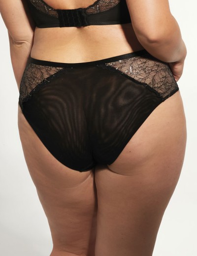 Трусы слипы высокие Kris Line SI high waist, Цвет: черный, Размеры: L, изображение 2 Трусы слипы высокие Kris Line SI high waist, Цвет: черный, Размеры: L, изображение 2