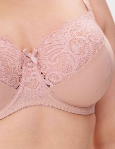 Бюстгальтер мягкий Milavitsa 102830 / 112830 розовый фарфор, Цвет: розовый фарфор, Размеры: 75D, изображение 4