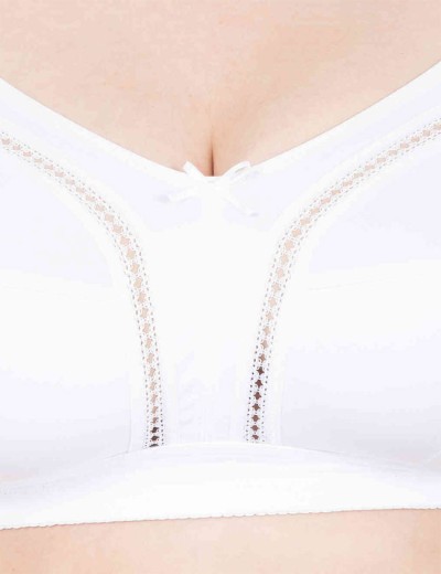 Бюстгальтер мягкий без косточек Milavitsa 104040 / 124040 белый, Цвет: белый, Размеры: 95B, изображение 4 Бюстгальтер мягкий без косточек Milavitsa 104040 / 124040 белый, Цвет: белый, Размеры: 95B, изображение 4