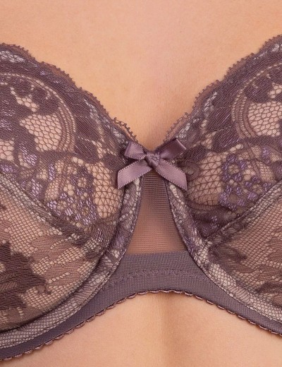 Бюстгальтер мягкий Milavitsa 107180 / 117180 шоколадный трюф, Цвет: шоколадный трюф, Размеры: 75I, изображение 3
