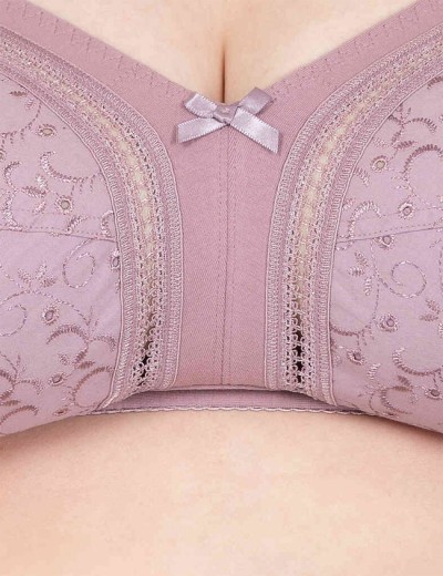 Мягкий хлопковый бюстгальтер без косточек Milavitsa 108180 / 118180 кофейный десерт, Цвет: кофейный десерт, Размеры: 85C, изображение 3