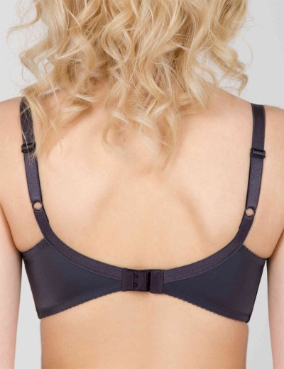 Бюстгальтер полумягкий Milavitsa 116180 антрацит/нюд, Цвет: антрацит/нюд, Размеры: 75C, изображение 2 Бюстгальтер полумягкий Milavitsa 116180 антрацит/нюд, Цвет: антрацит/нюд, Размеры: 75C, изображение 2