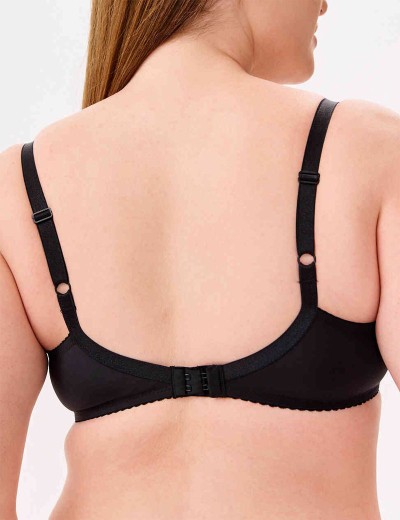 Бюстгальтер полумягкий Milavitsa 116180 черный, Цвет: черный, Размеры: 85B, изображение 2 Бюстгальтер полумягкий Milavitsa 116180 черный, Цвет: черный, Размеры: 85B, изображение 2