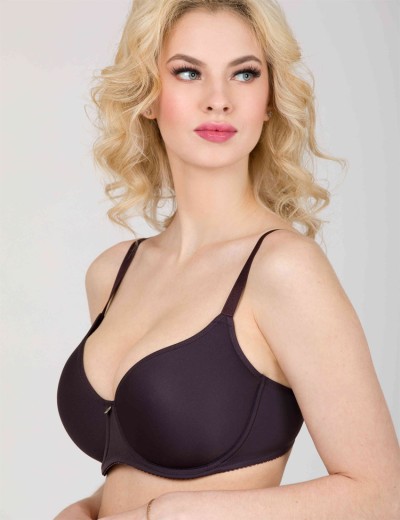 Бюстгальтер спейсер Milavitsa 119140 эспрессо, Цвет: эспрессо, Размеры: 75C, изображение 3