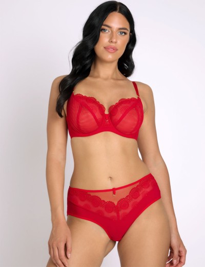 Трусы бразилиана Subtille VIVA RED brazilian, Цвет: красный, Размеры: M, изображение 3