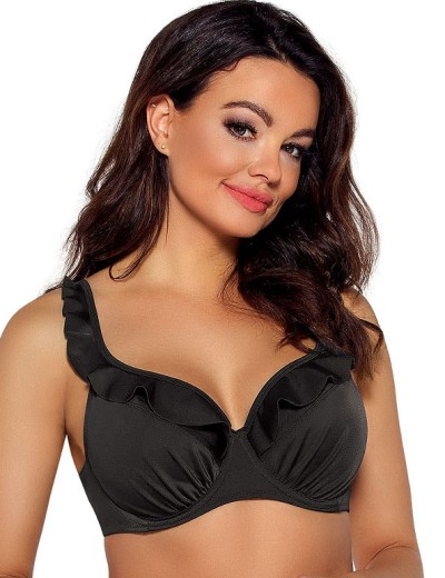 Бюстгальтер купальный мягкая чашка AVA SK213 черный, Цвет: черный, Размеры: 85B, изображение 3