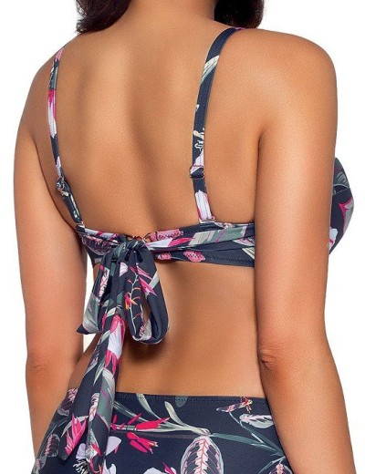 Пляжный бюстгальтер бандо AVA SK167 P-UP, Цвет: темно-синий, Размеры: 95D, изображение 4
