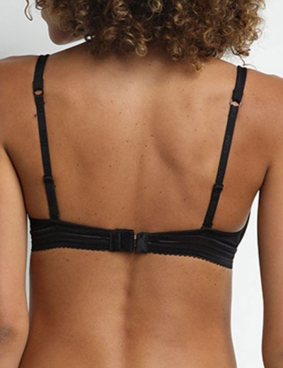 Гладкий формованный бюстгальтер Dim INVISIFIT 03AL черный, Цвет: черный, Размеры: 70B, изображение 2