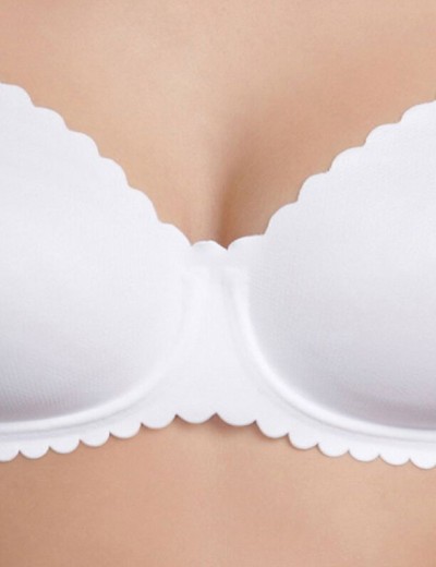 Бесшовный бюстгальтер Dim BODY TOUCH 040A белый, Цвет: белый, Размеры: 70C, изображение 4