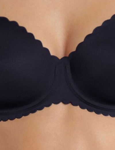 Бесшовный бюстгальтер Dim BODY TOUCH 040A черный, Цвет: черный, Размеры: 70C, изображение 4