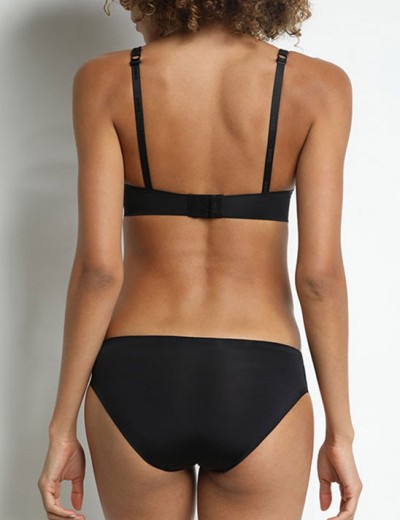 Бюстгальтер без косточек с треугольной чашкой Dim INVISIFREE 07HD черный, Цвет: черный, Размеры: 70A, изображение 6