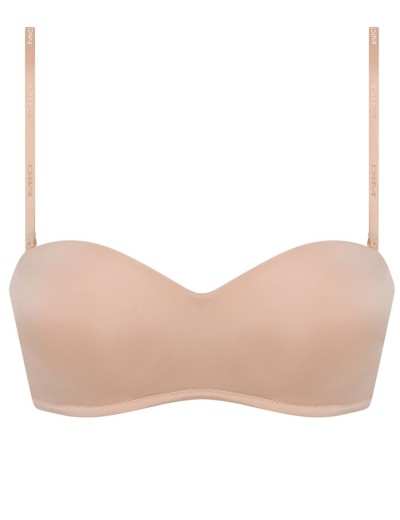 Бескаркасный бюстгальтер под открытое платье Dim INVISIFREE 07HF телесный, Цвет: телесный, Размеры: 70C, изображение 8