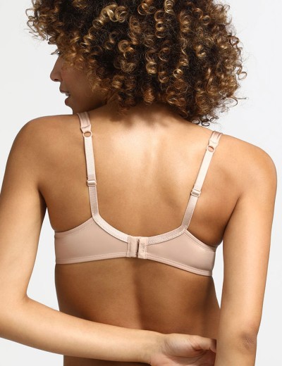 Гладкий бюстгальтер на каркасах Dim GENEROUS INVISIBLE 0CS8 телесный, Цвет: телесный, Размеры: 75B, изображение 2