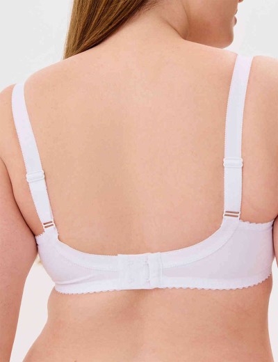 Кружевной бюстгальтер с поролоном Elli 3030 белый, Цвет: белый, Размеры: 80G, изображение 2
