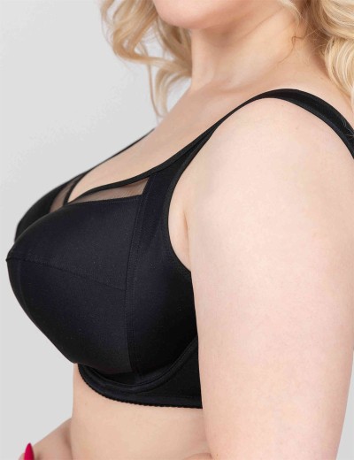 Бюстгальтер мягкий Milavitsa 100150 / 120150 / 100152 черный, Цвет: черный, Размеры: 75I, изображение 4 Бюстгальтер мягкий Milavitsa 100150 / 120150 / 100152 черный, Цвет: черный, Размеры: 75I, изображение 4