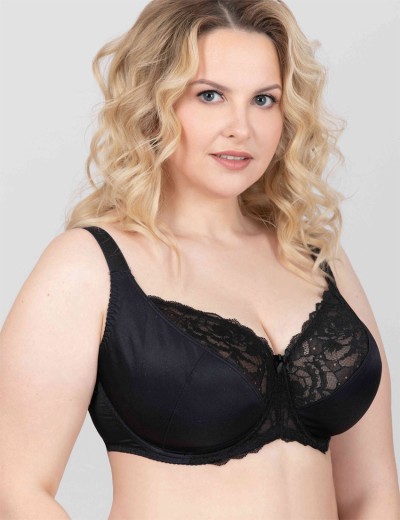 Бюстгальтер мягкий Milavitsa 102910 / 122910 черный, Цвет: черный, Размеры: 75F, изображение 3