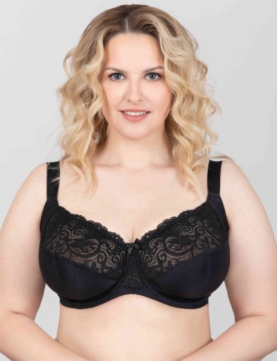 Бюстгальтер мягкий Milavitsa 100151 / 120151 черный, Цвет: черный, Размеры: 80D, изображение 3