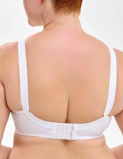 Бюстгальтер мягкий без косточек Milavitsa 104080 / 104081 / 124080 белый, Цвет: белый, Размеры: 80F, изображение 2