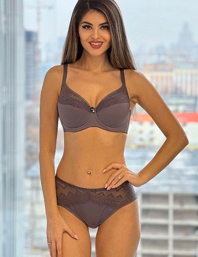 Трусы слипы Albina L AFINA 321 пурпурный ясень, Цвет: пурпурный ясень, Размеры: XS, изображение 3