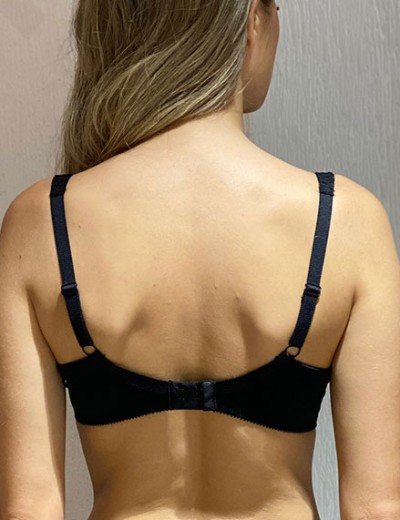 Бюстгальтер полумягкий Albina L NEW GRACE 8090 черный/серебро, Цвет: черный/серебро, Размеры: 80D, изображение 2