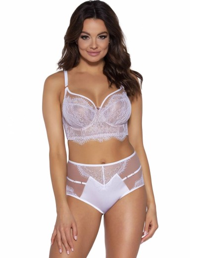 Бюстье с мягкими чашками Ava JARDIN 2008 M LONG белый, Цвет: белый, Размеры: 70E, изображение 4