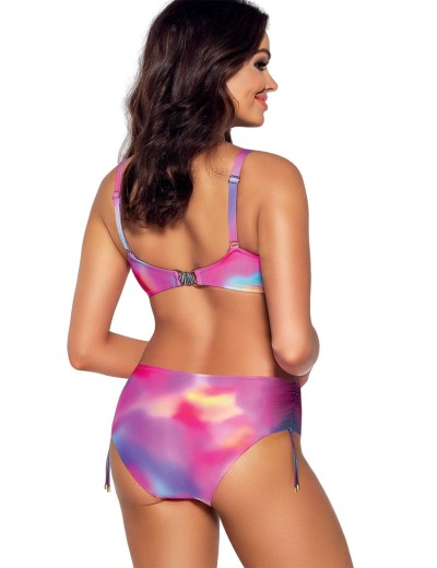 Верх купальника на тонком поролоне Ava SK163 U Pastel Tie Dye, Цвет: розовый микс, Размеры: 100D, изображение 8