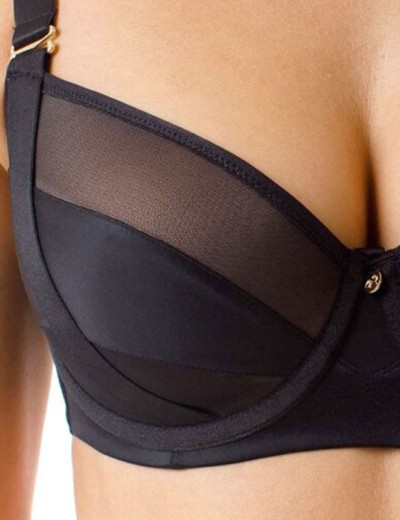 Бюстгальтер с поролоном Coquette Revue PLAIN 89116-06, Цвет: черный, Размеры: 90F, изображение 3