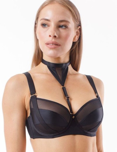 Бюстгальтер с поролоном Coquette Revue PLAIN 89116-06, Цвет: черный, Размеры: 90F, изображение 5