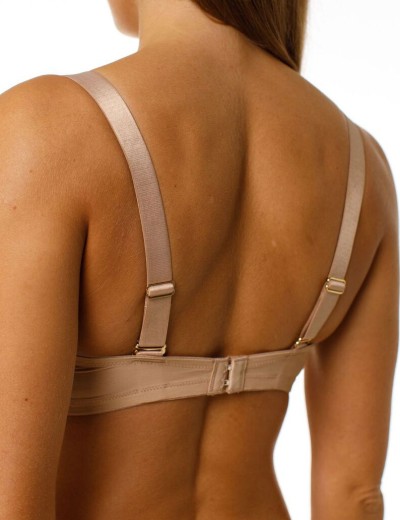 Бюстгальтер с поролоном Coquette Revue PLAIN 89116-13, Цвет: бежевый, Размеры: 95F, изображение 3