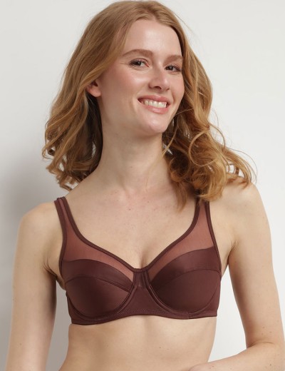 Бюстгальтер с мягкой чашкой Dim GENEROUS 3983 какао, Цвет: какао, Размеры: 70B, изображение 3