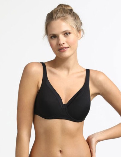 Бюстгальтер с мягкой чашкой Dim GENEROUS INVISIBLE 4D62 черный, Цвет: черный, Размеры: 90B, изображение 3