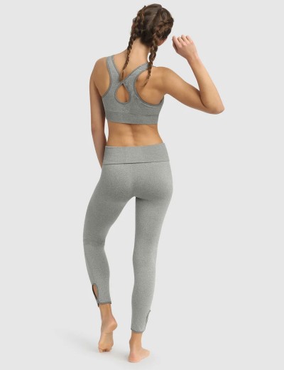 Спортивный бюстгальтер без застежки Dim SPORT 0BV8 серая галька, Цвет: серая галька, Размеры: M, изображение 6